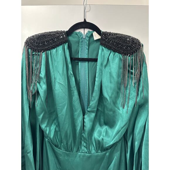 Bronx and Banco Silk Evening Gown – Size S (Worn Once) - Picture 8 of 12